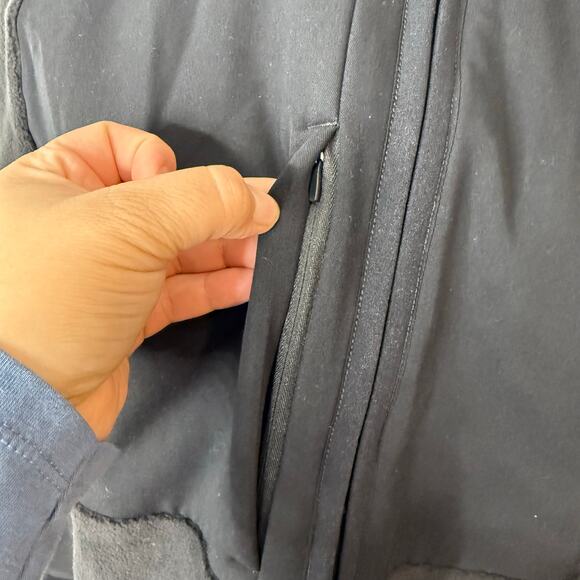 Jaanuu Cloud Hybrid Fleece Jacket, Black, L M60016 - Picture 3 of 7